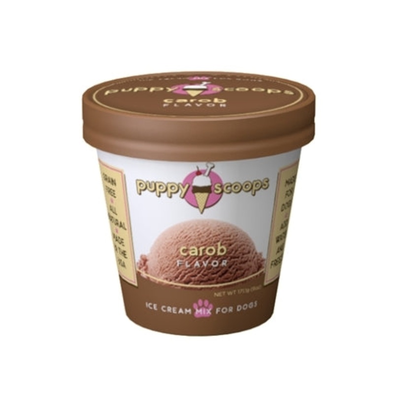 Puppy Scoops Ice Cream Mix – Carob
