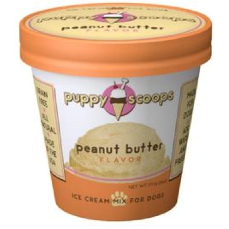 Puppy Scoops Ice Cream Mix – Peanut Butter