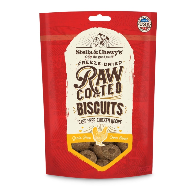 Stella and Chewy Raw Coated Biscuit Chicken 9z