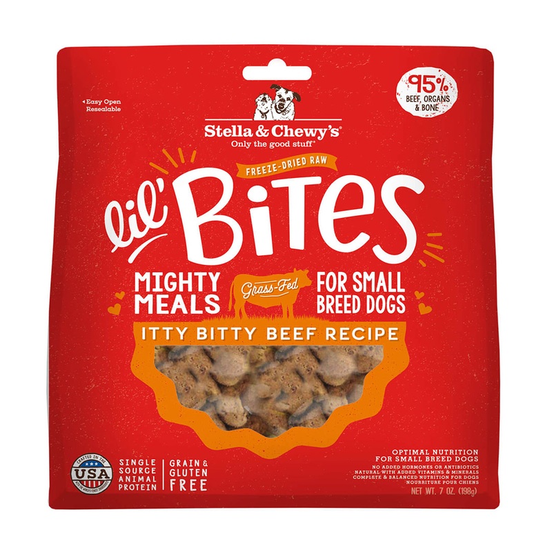 Stella&Chewy’s Lil’ Bites Itty Bitty Beef Recipe 7oz