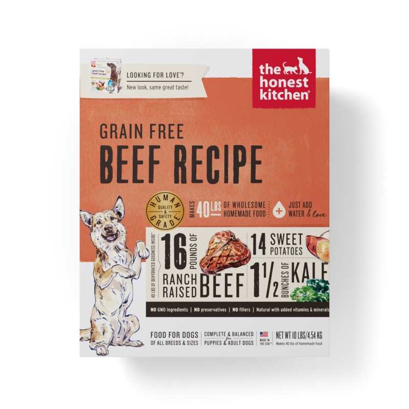 The Honest Kitchen Grain Free Beef All Life Stages Dog Food