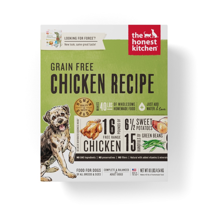 The Honest Kitchen Grain Free Chicken Recipe Dehydrated Dog Food