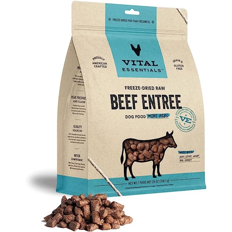 Vital Essentials – Freeze-Dried Beef Nibs Entree