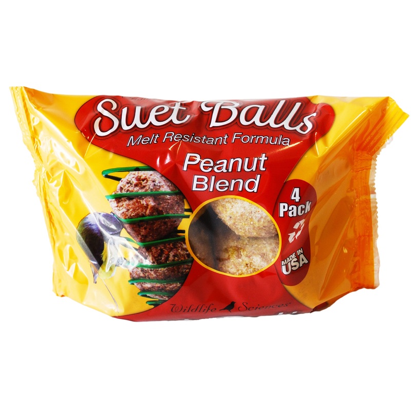 Wildlife Sciences Peanut Blend Suet Balls 4pk
