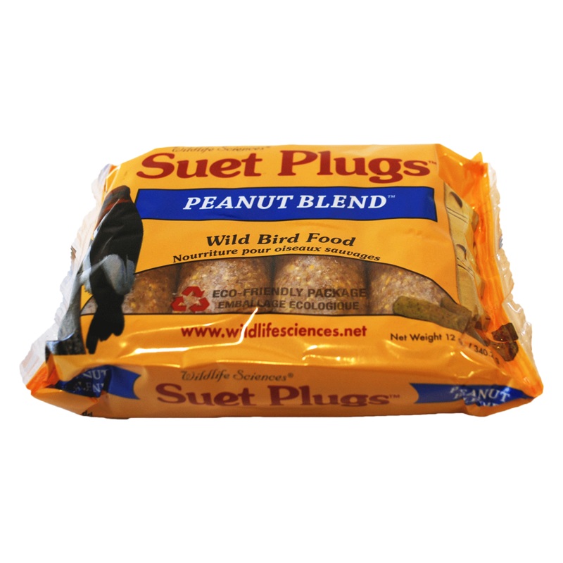 Wildlife Sciences Peanut Blend Suet Plugs 4pk