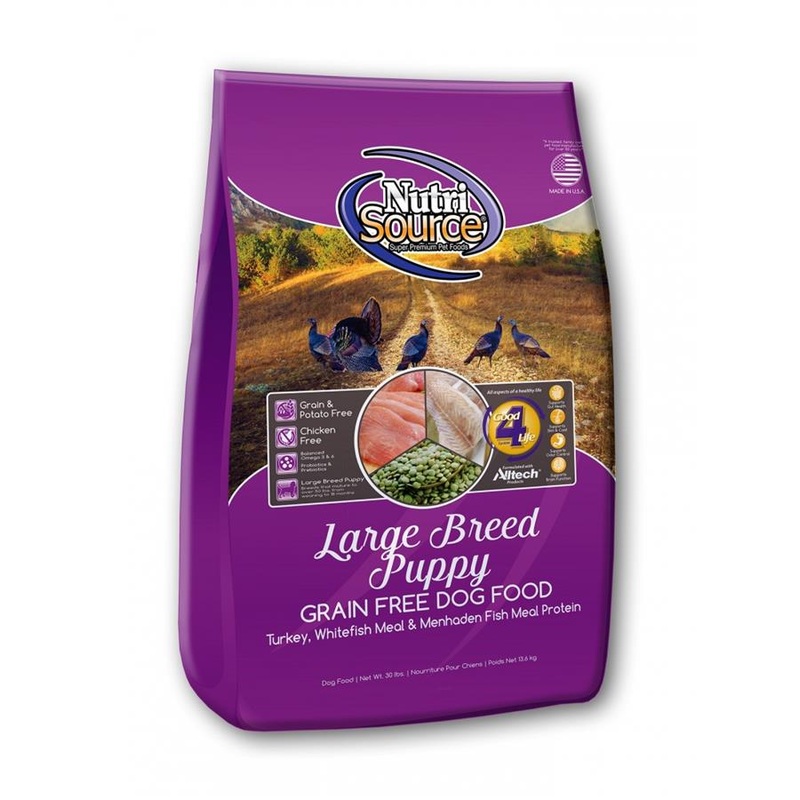 NutriSource Grain Free Large Breed Puppy Recipe Dry Dog Food