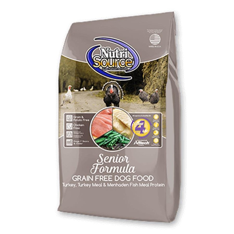 NutriSource Grain Free Senior Recipe Dry Dog Food