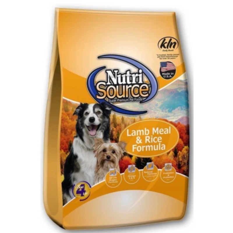 NutriSource Lamb Meal & Rice Dry Dog Food
