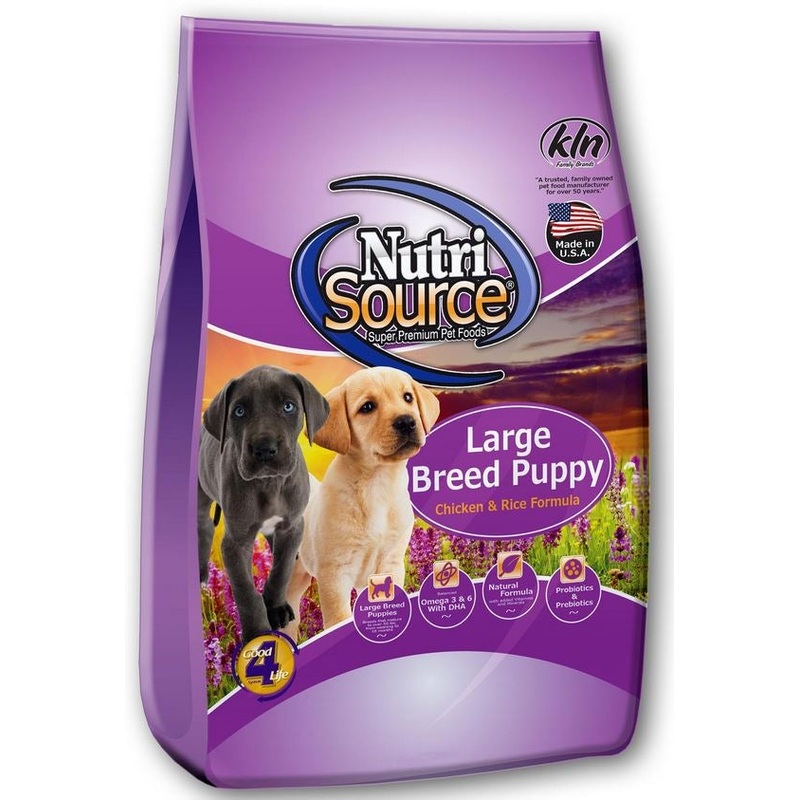 NutriSource Large Breed Puppy Chicken and Rice Dry Dog Food