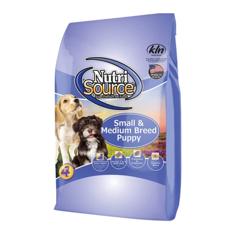 NutriSource Small and Medium Breed Puppy Chicken and Rice Dry Dog Food