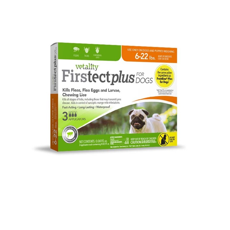Vetality Firstect Plus Flea & Tick Dogs 3 Doses