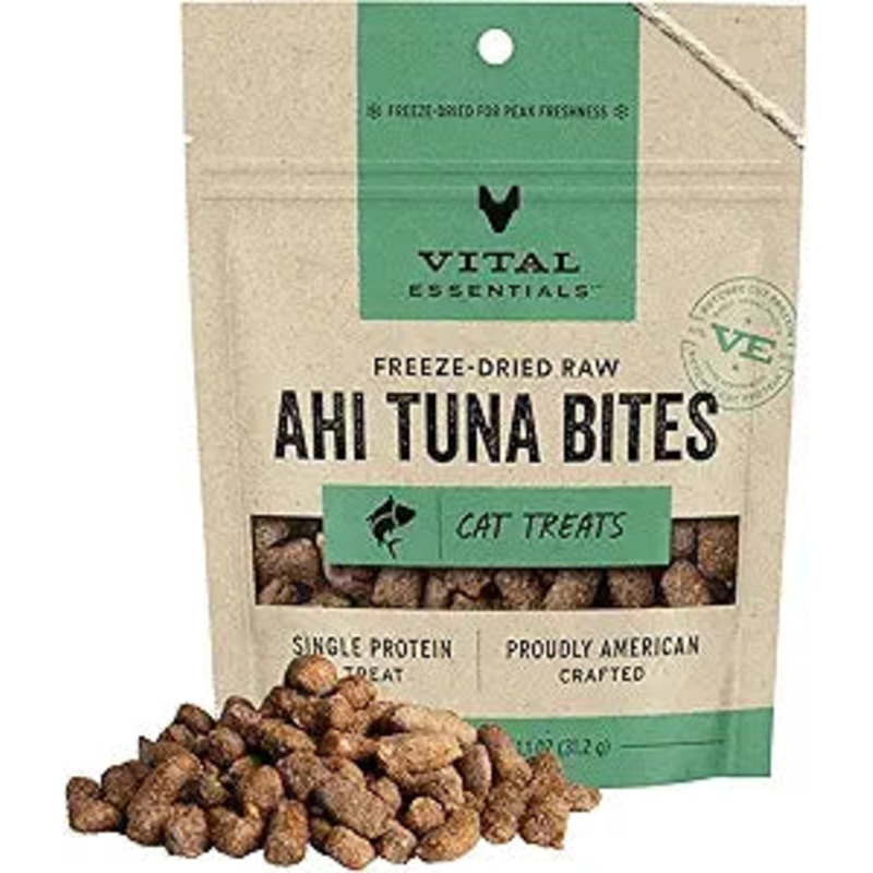Vital Essentials Vital Cat Freeze Dried Ahi Tuna Cat Treats