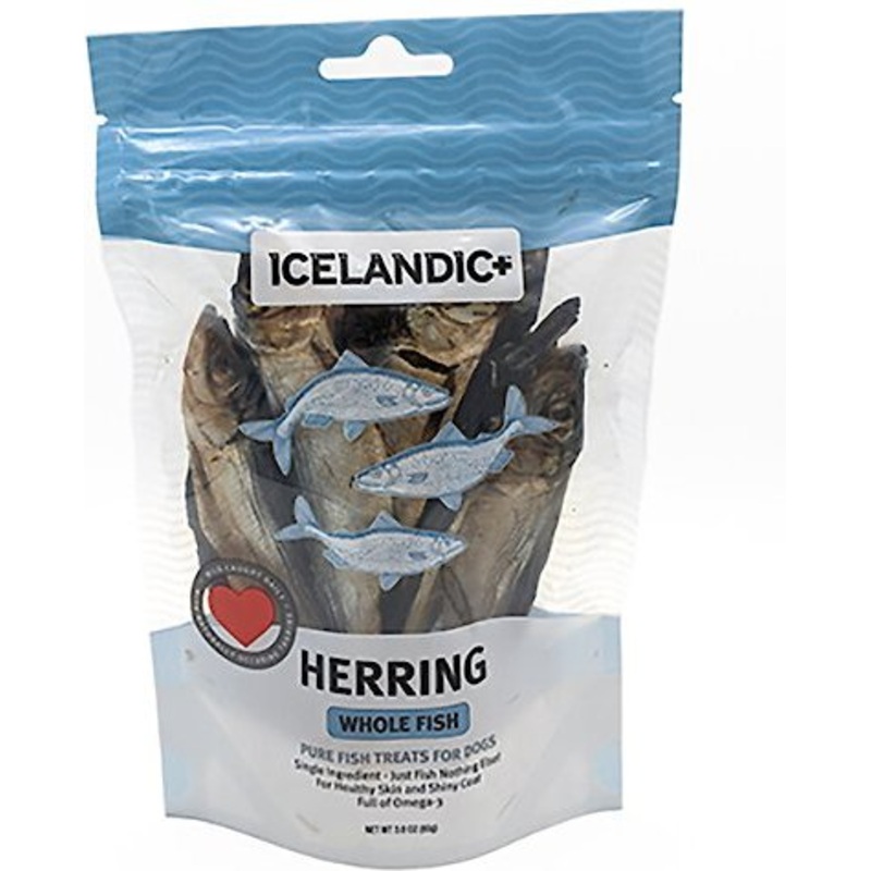 Icelandic+ Herring Whole Fish Grain-Free Dog Treats
