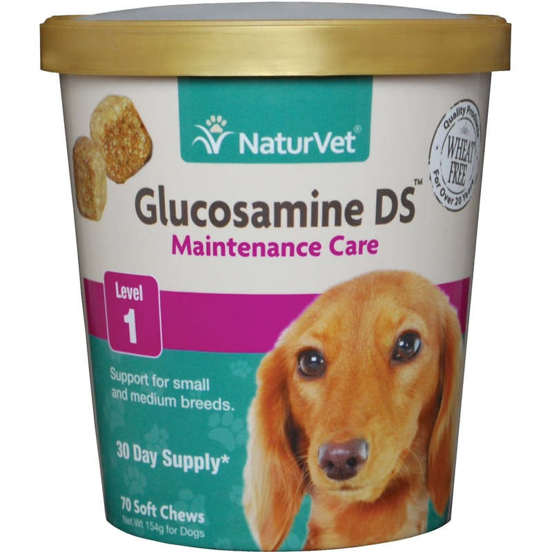 NaturVet Glucosamine DS Level 1 Dog Soft Chews