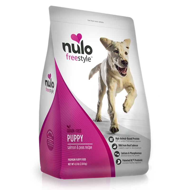 Nulo FreeStyle Grain Free Salmon and Peas Puppy Recipe Dry Dog Food