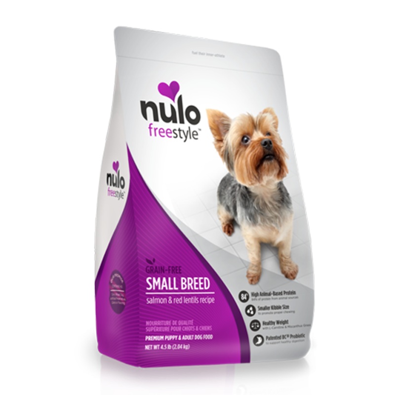 Nulo Freestyle Grain Free Small Breed Salmon and Red Lentil Dry Dog Food