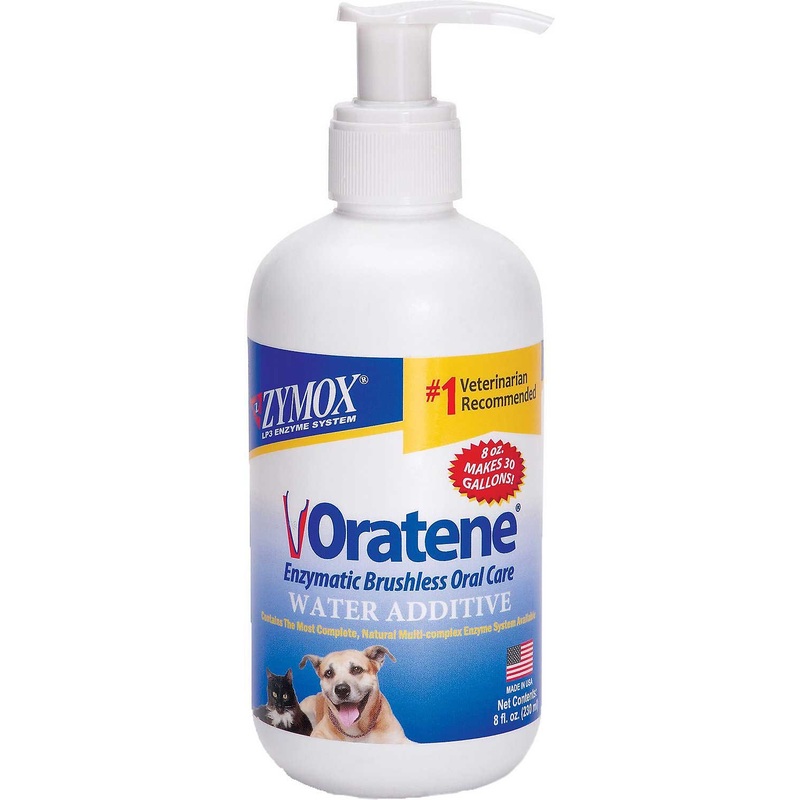 Oratene Enzymatic Brushless Oral Care Dog & Cat Dental Water Additive 4oz