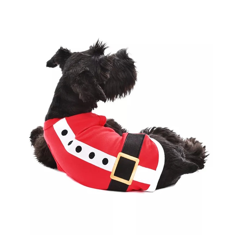 Parisian Pet Santa’s Outfit Dog Tank Red