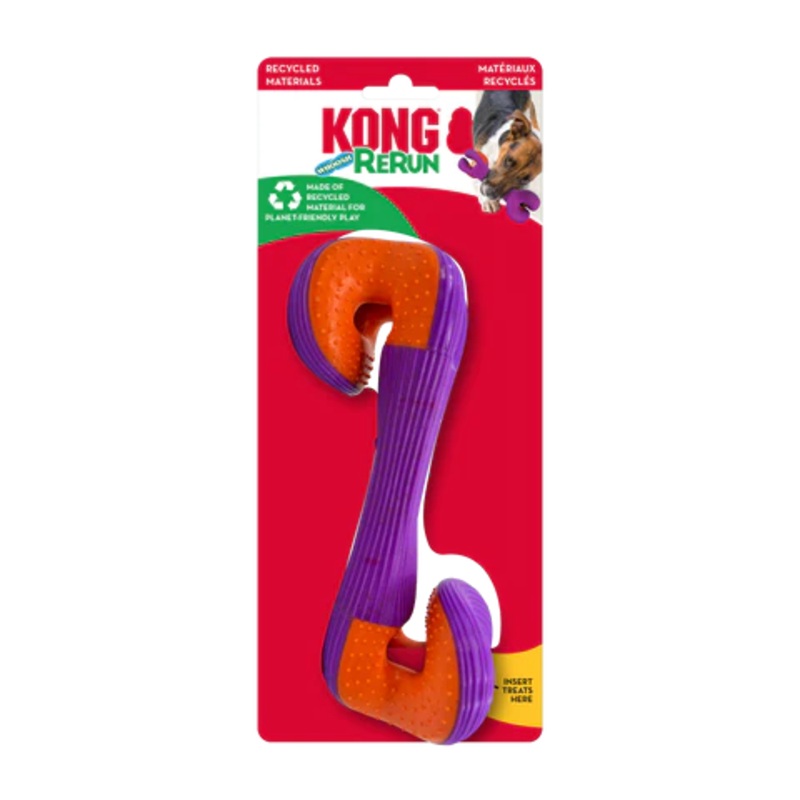 Kong Rerun Whoosh Bone Toy SM/MD
