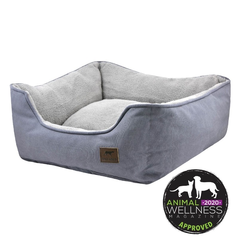 Tall Tails – Bolster Bed Charcoal