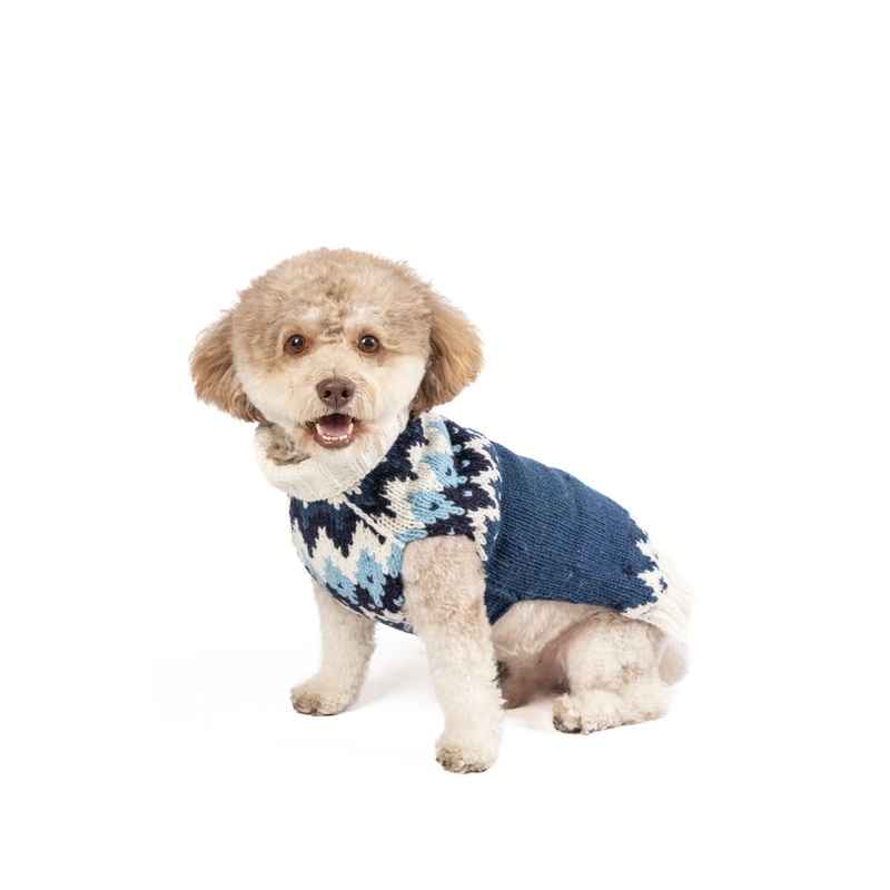 Chilly Dog Midnight Ski Bum Dog Sweater