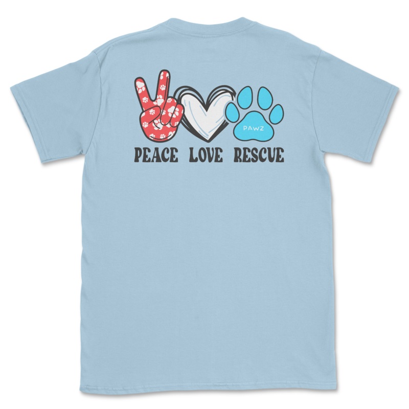 Peace, Love,  (Adult Short Sleeve T-Shirt)