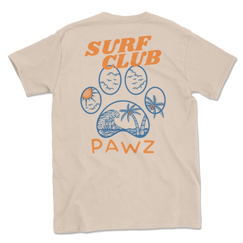 Surf Club (Adult Short Sleeve T-Shirt)