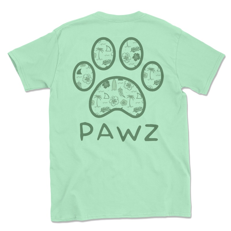 Surf Palm (Adult Short Sleeve T-Shirt)