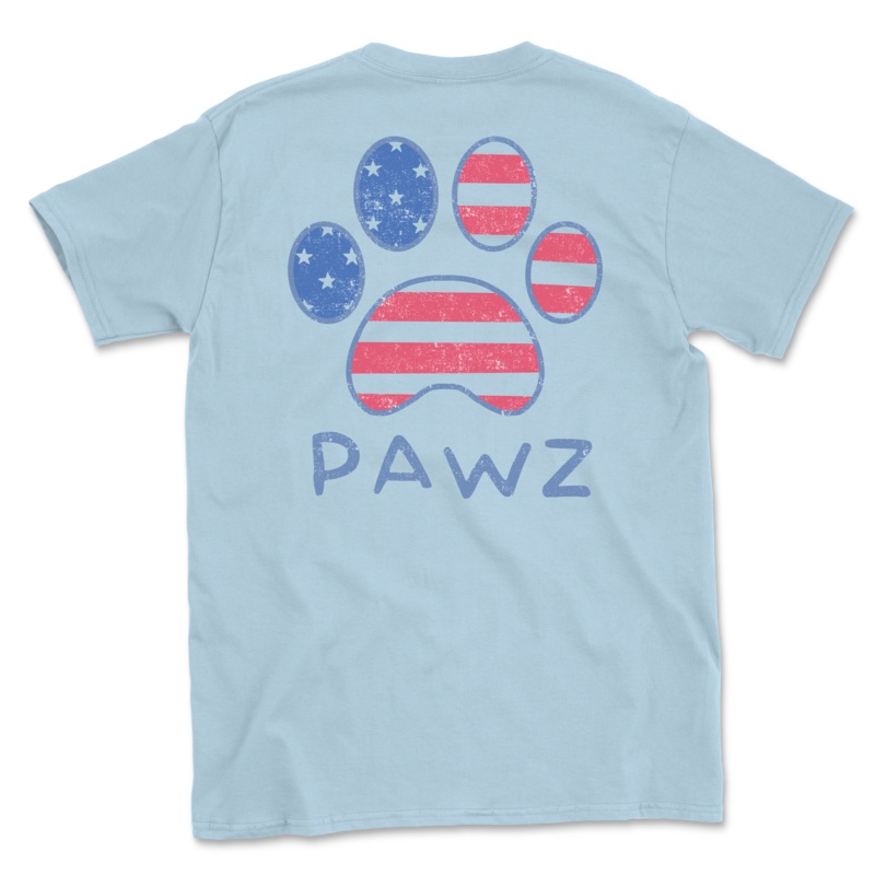 USA Flag (Adult Short Sleeve T-Shirt)