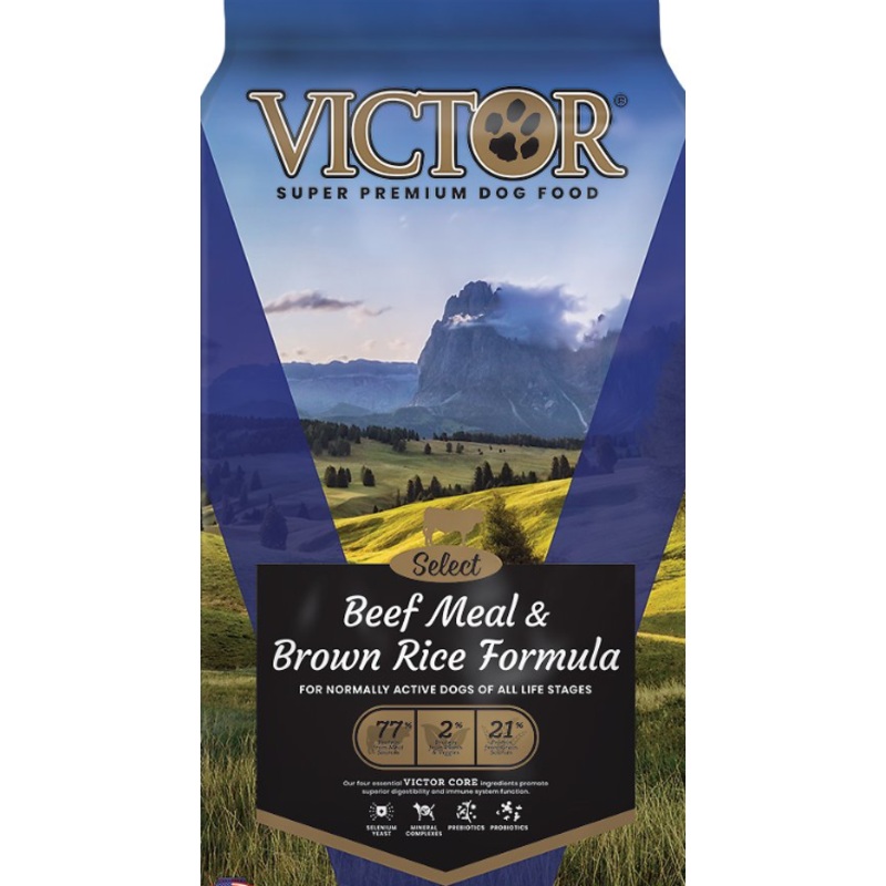 VICTOR Select Beef Meal & Brown Rice Dry Dog Food