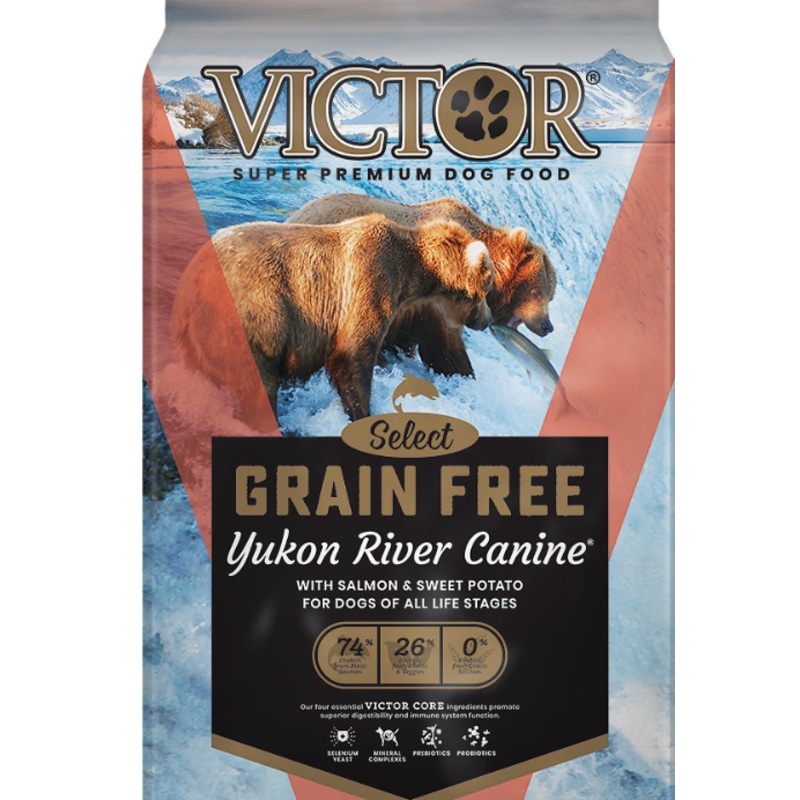 VICTOR Yukon River Salmon & Sweet Potato Grain-Free Dry Dog Food