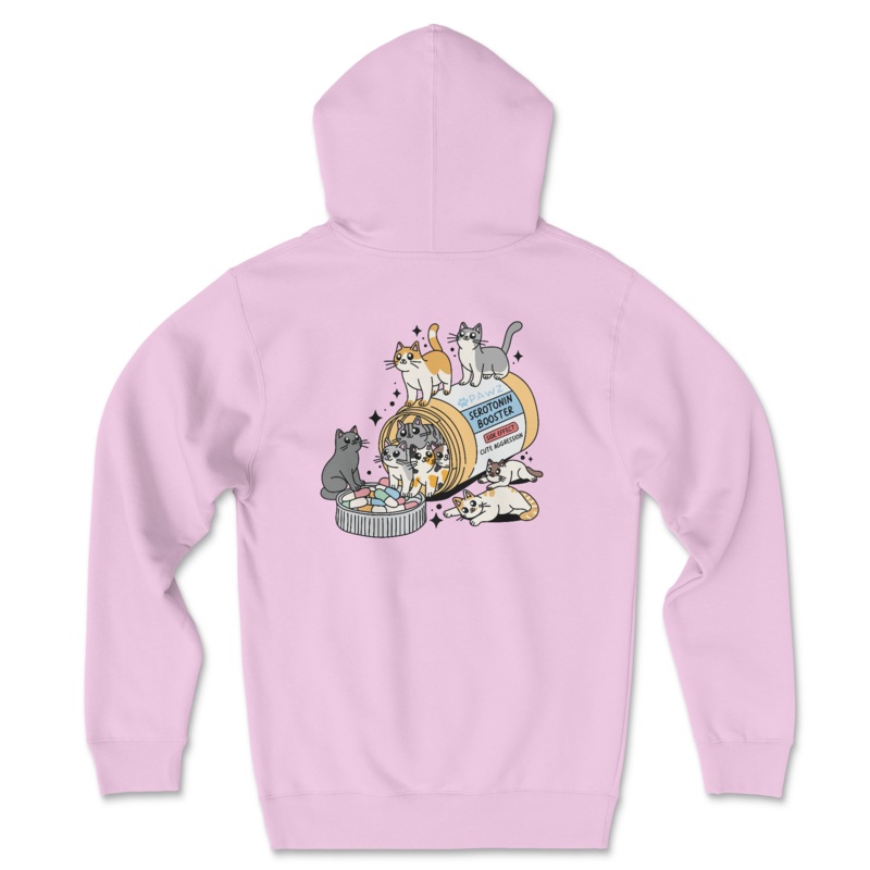 Serotonin Cat (Adult Hoodie)|S|M|L|XL|2XL|3XL
