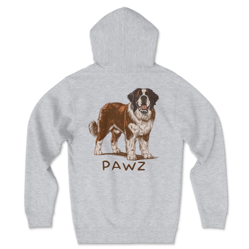 St. Bernard (Adult Hoodie)|S|M|L|XL|2XL|3XL