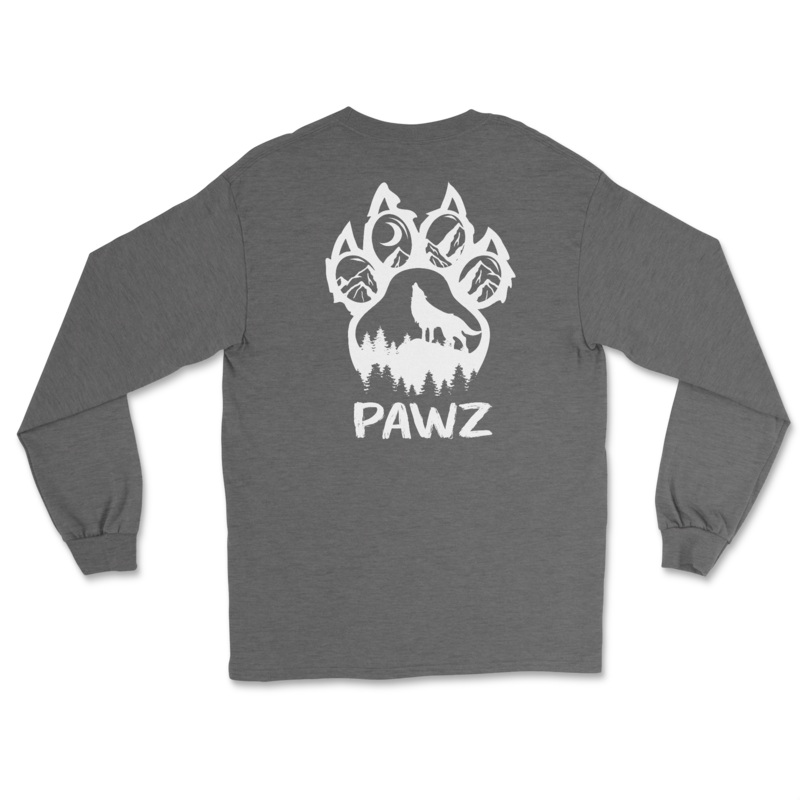 Wolf Paw (Adult Long Sleeve)|S|M|L|XL|2XL|3XL