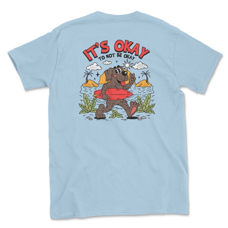 It’s Okay To Not Be Okay (Adult Short Sleeve T-Shirt)