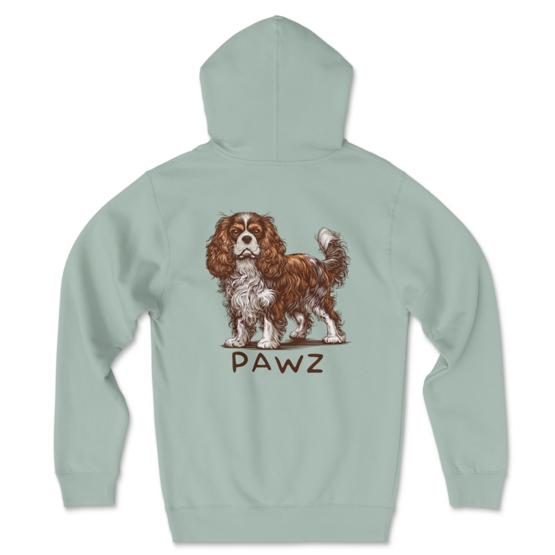 King Charles Cavalier – Sage (Adult Hoodie)