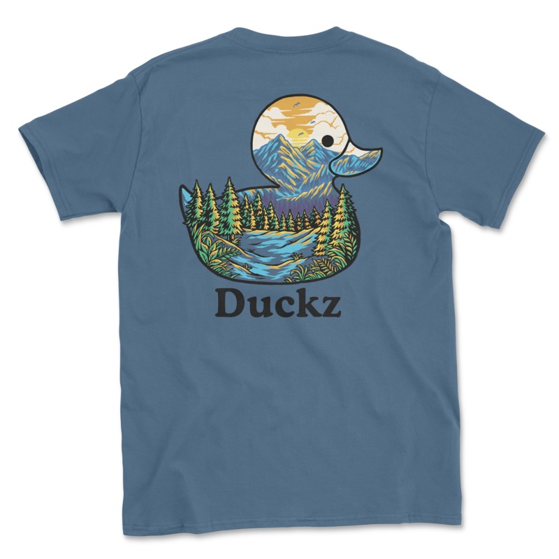Mountain Mallard (Adult Short Sleeve T-Shirt)