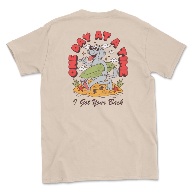 One Day At A Time (Adult Short Sleeve T-Shirt)