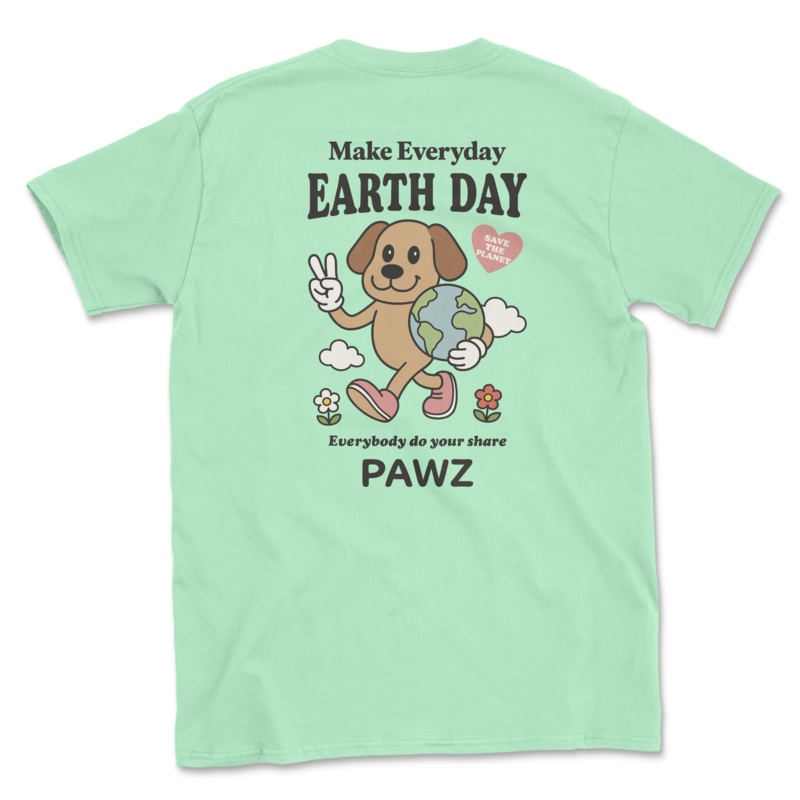 Peace, Earth,  (Adult Short Sleeve T-Shirt)