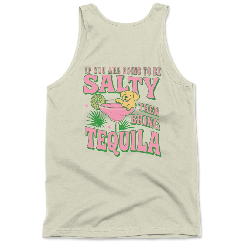 Salty  (Adult Tank Top)|S|M|L|XL|2XL|3XL