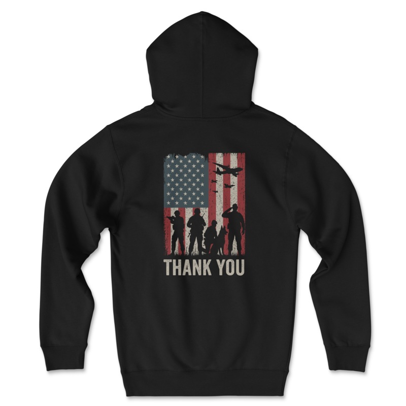 Thank You (Adult Hoodie)|S|M|L|XL|2XL|3XL