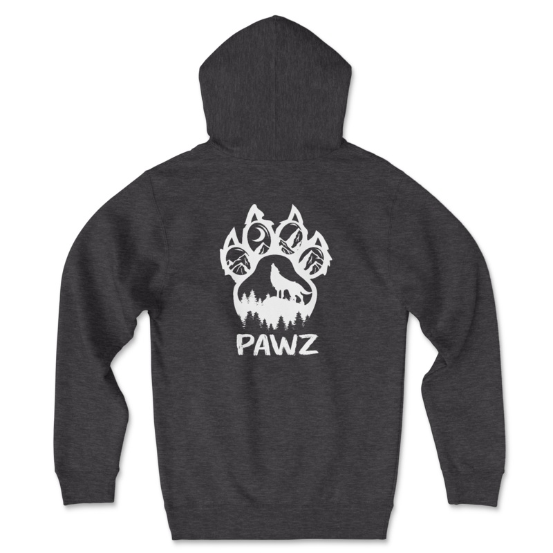 Wolf Paw (Adult Hoodie)|S|M|L|XL|2XL|3XL