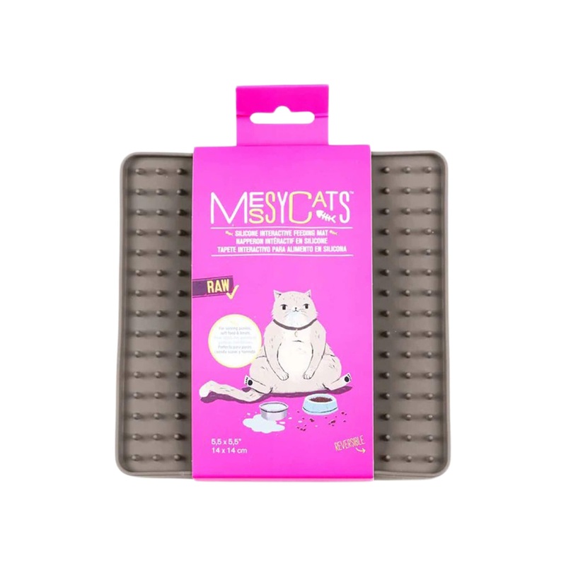 Messy Mutts Reversible Interactive Cat Lick Mat