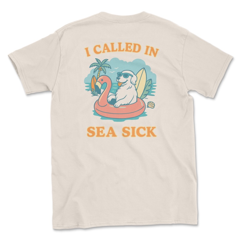 Sea Sick (Adult Short Sleeve T-Shirt)