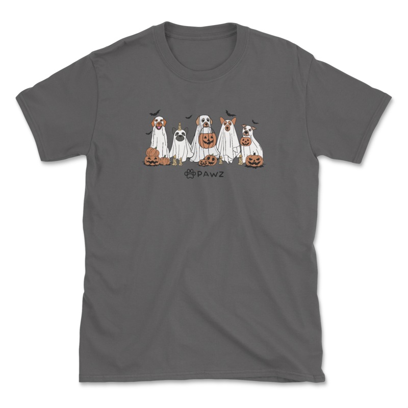 Spooky Squad (Front Print) (Adult Short Sleeve T-Shirt)