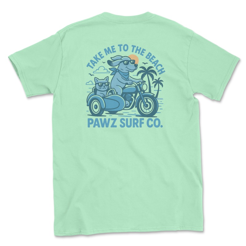 Take Me To The Beach (Adult Short Sleeve T-Shirt)