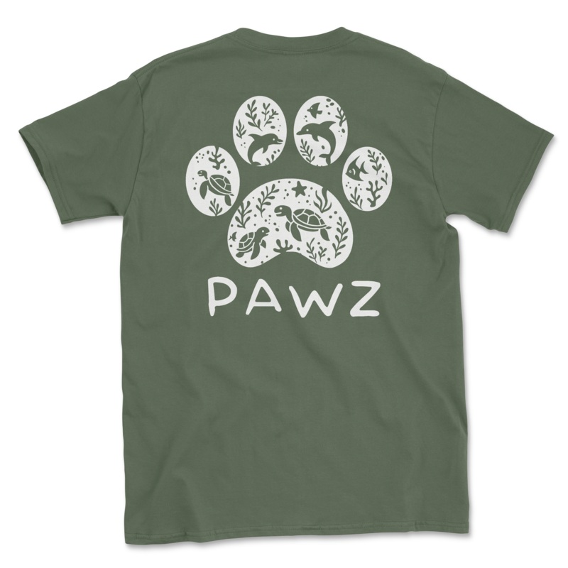 Tide & Turtles (Adult Short Sleeve T-Shirt)