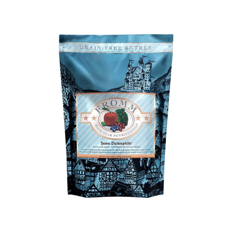 Fromm Four Star Hasen Duckenpfeffer Grain Free Dry Dog Food