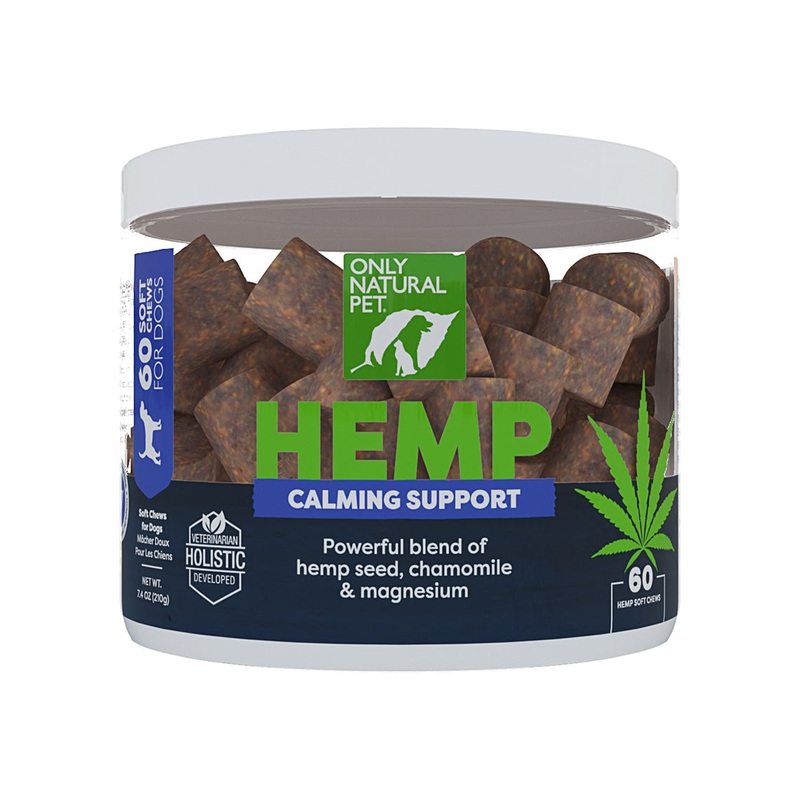 Hemp Calming Support Soft Chews for Dogs
