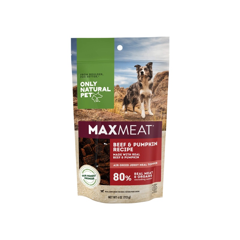 MaxMeat Air Dried Beef Dog Treat & Food Topper